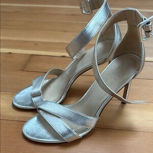 Worn Once Silver BR Sandals